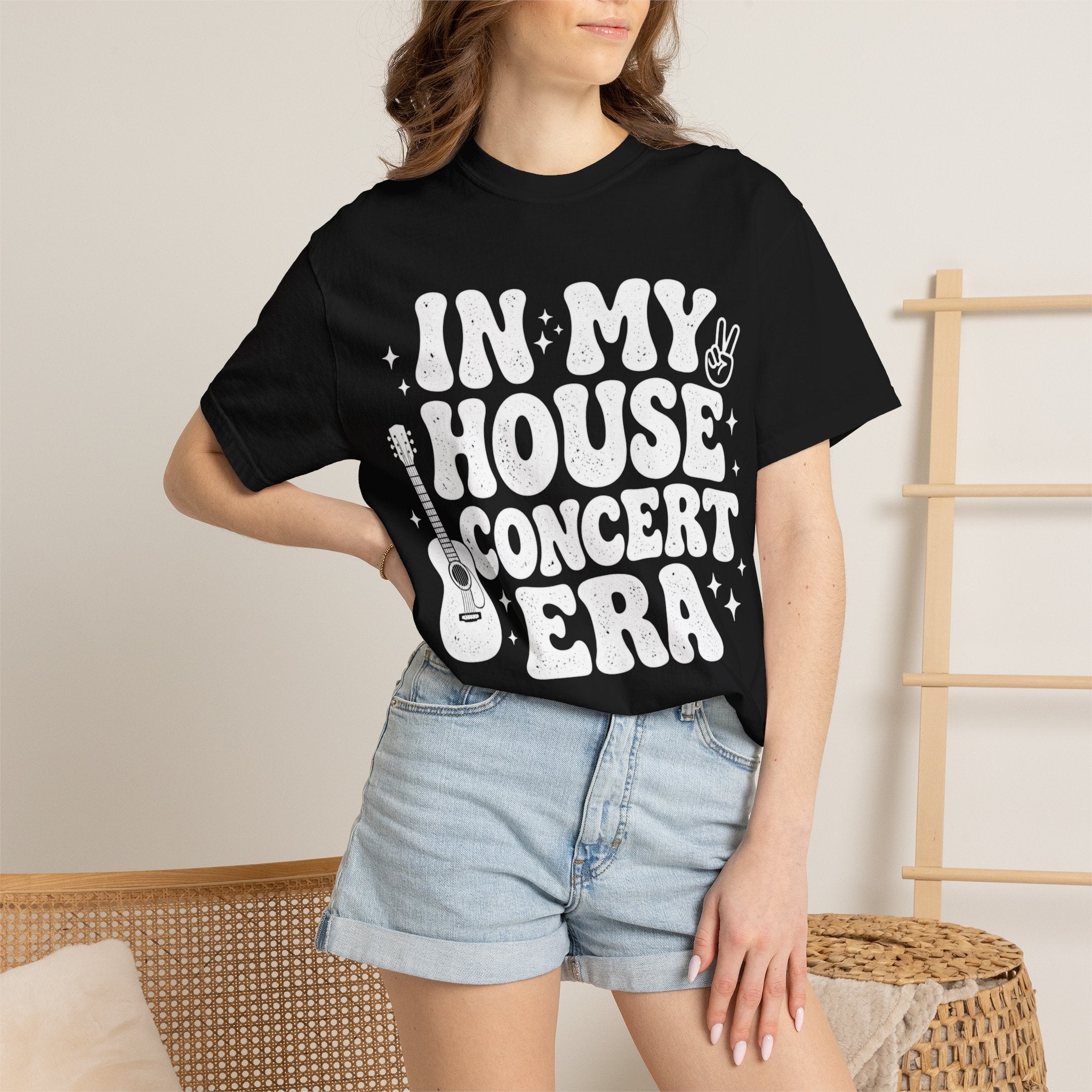 In My House Concert Era T-Shirt — Acoustic Guitar Retro Tee