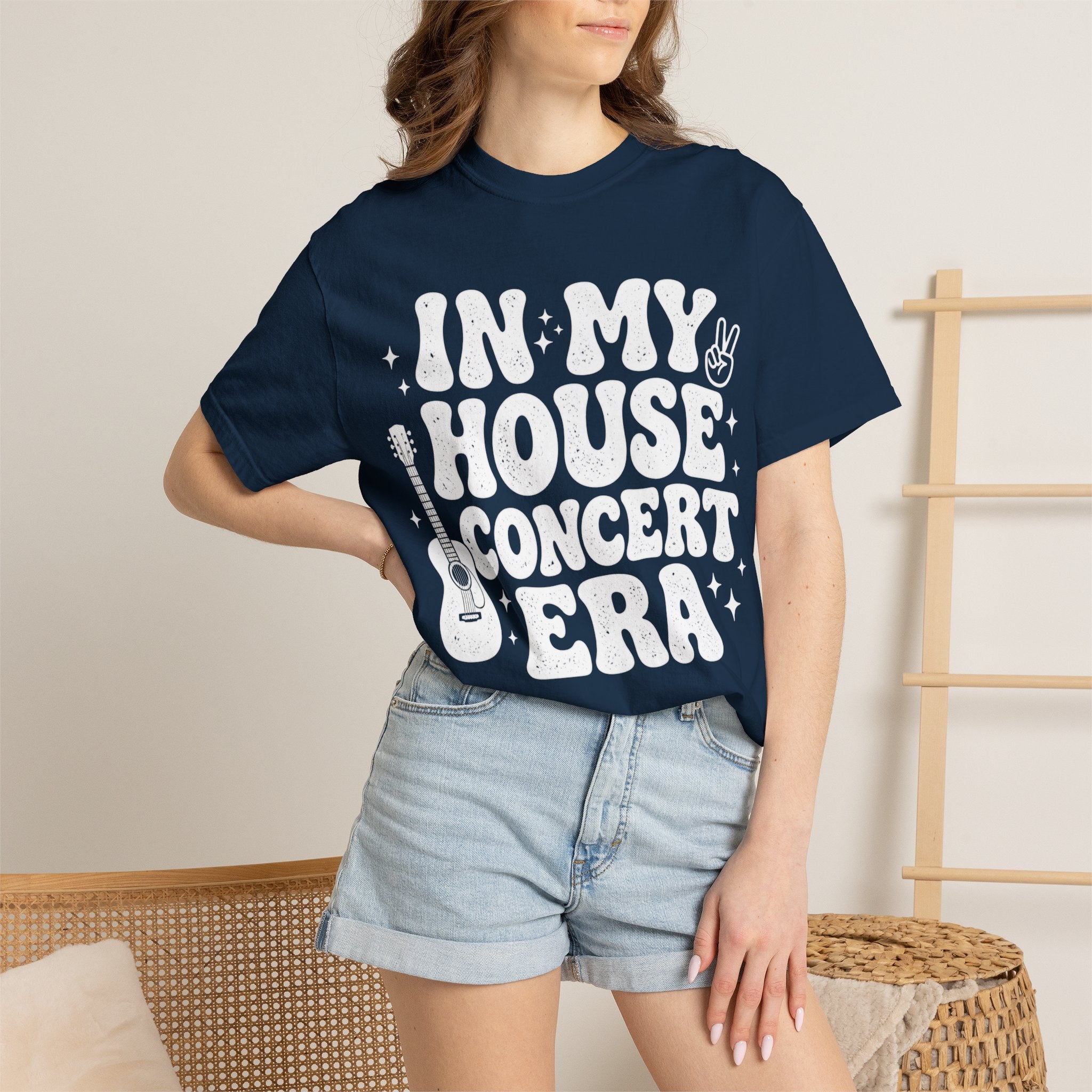 In My House Concert Era T-Shirt — Acoustic Guitar Retro Tee