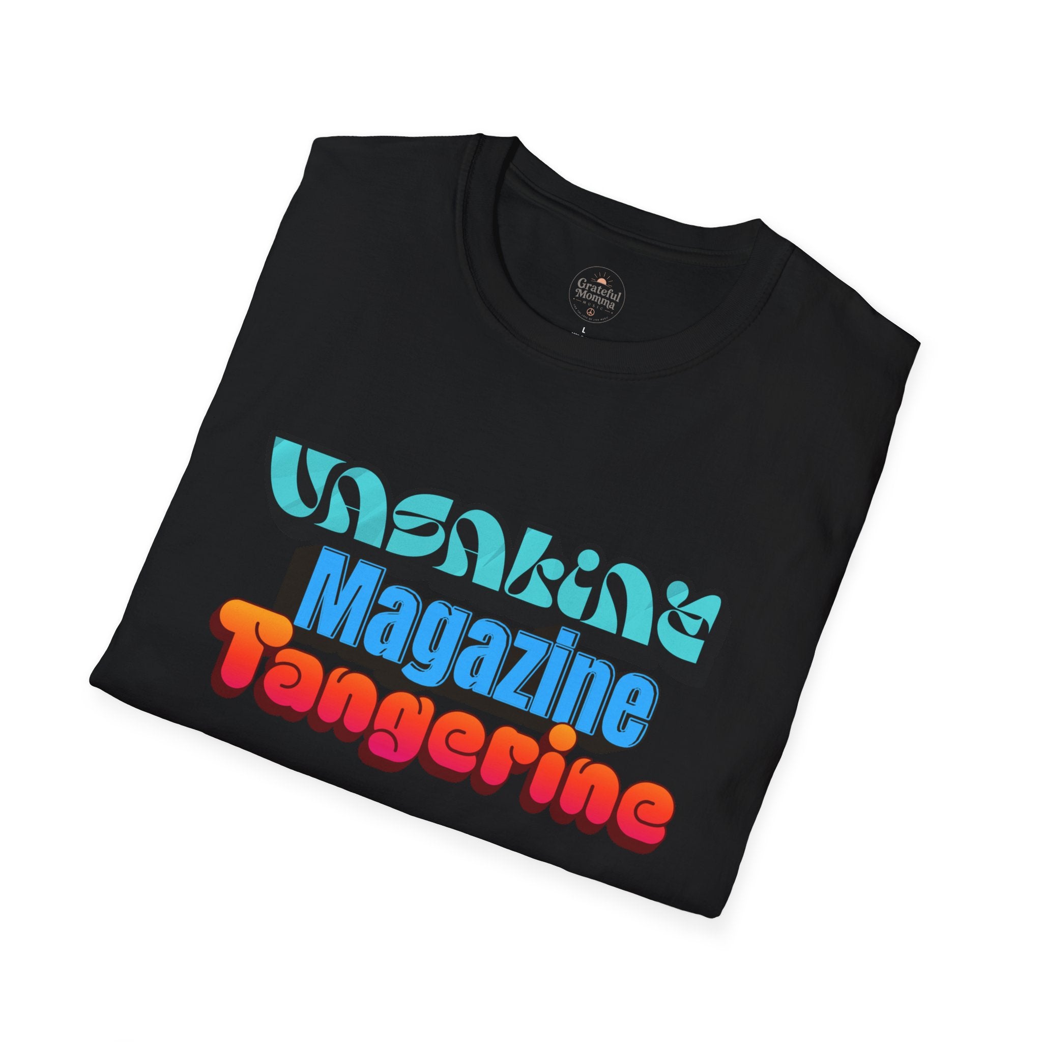 Vintage Retro Logo T-Shirt — Vasaline, Magazine, Tangerine