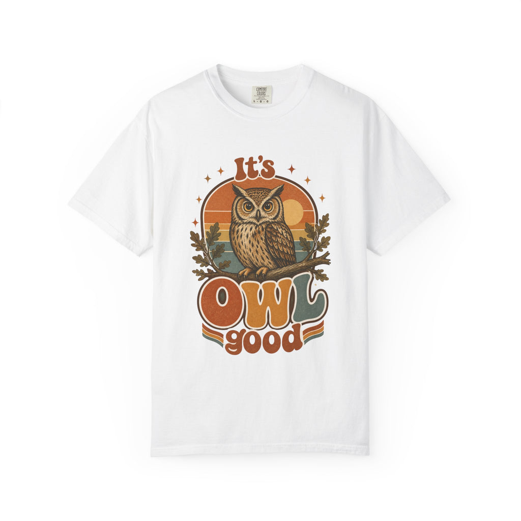 It's Owl Good T-Shirt — Retro Vintage Owl