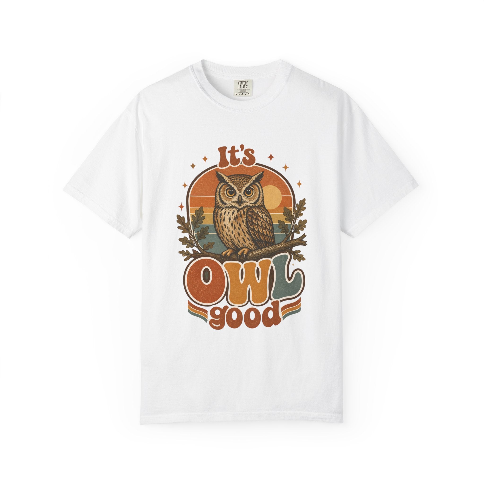 It's Owl Good T-Shirt — Retro Vintage Owl